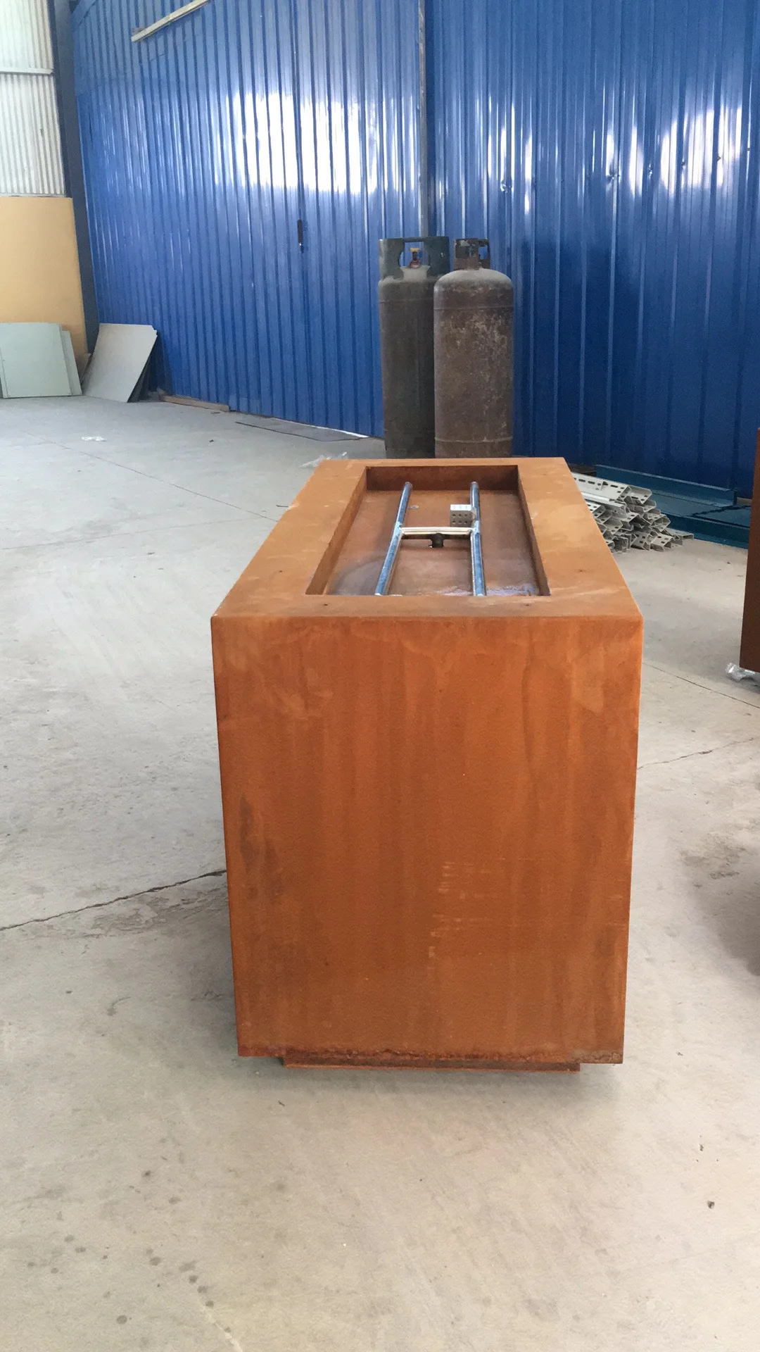 smokeless wood fire pit on Smokeless Corten Steel Outdoor Gas Firepit With Decorative Glass Buy Gas Firepit Gas Firepit With Decorative Glass Smokeless Outdoor Fire Pit Product On Alibaba Com