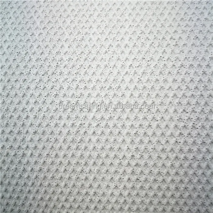 Latex Foam Backing Non-woven Needle Punch White Exhibition Carpet For ...