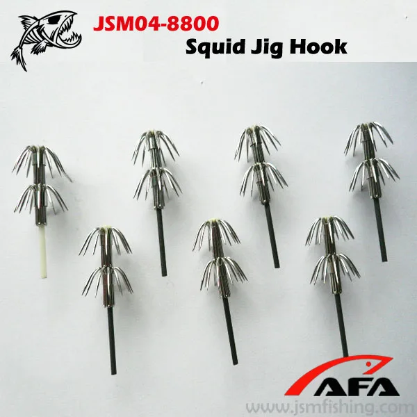 squid jig hooks