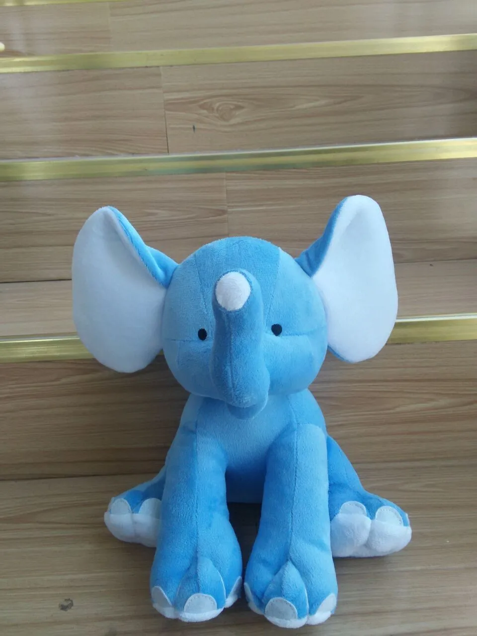 plush elephant with big ears