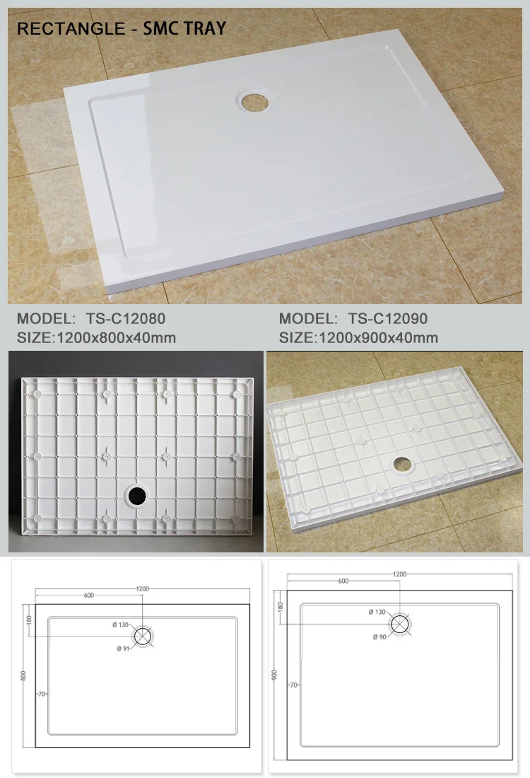 Big Size Smc Shower Base With Ce Approved Buy Fiberglass Shower Base