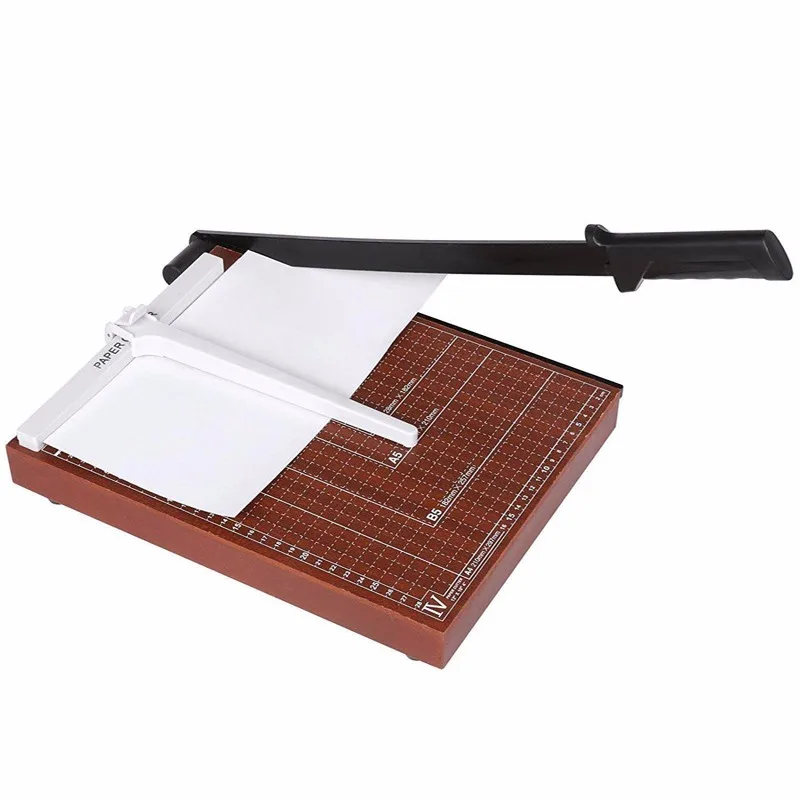 Polaris Paper Cutter Board with ruler A4 Wood base 10x12 Heavy