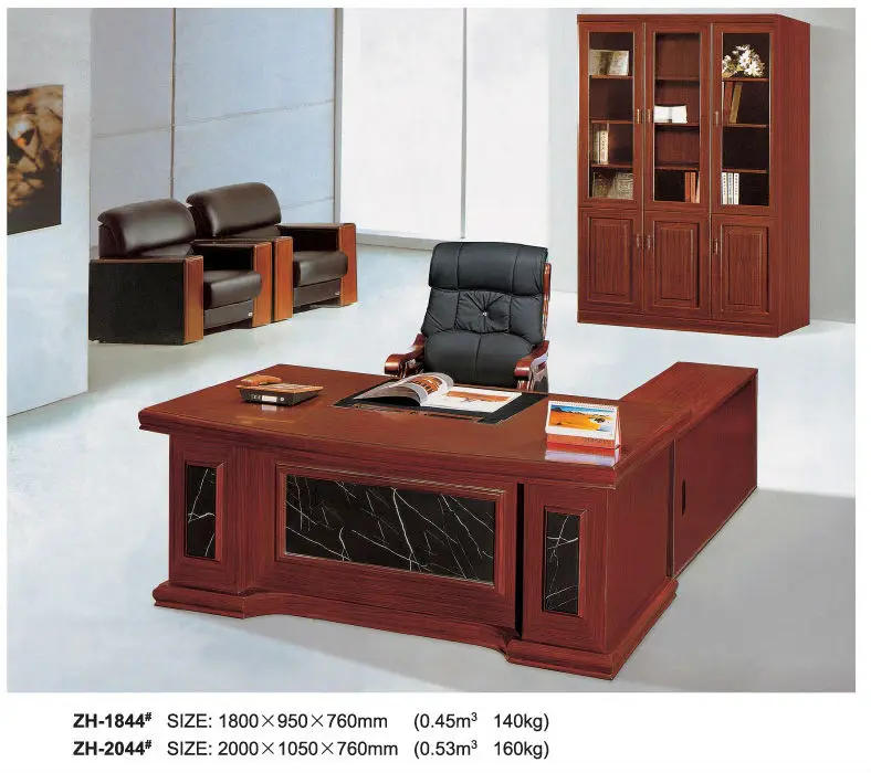 Melamine Panel Old Fashioned Executive Fancy P Shape