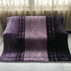 Portable Feature printed embossed high quality flannel sherpa comforter
