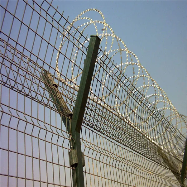 Galvanized Flat Security Fencing Razor Wire Combat Wire Safety Razor