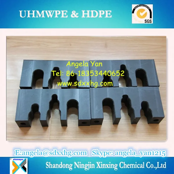 Uhmwpe/hdpe Polyethylene Plastic Pipe Support/upe Pipe Support Block ...