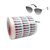 Customized Adhesive Sun glass Te arable HS Code For Stickers Labels Roll