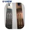 elevator car stainless steel operating push button panel