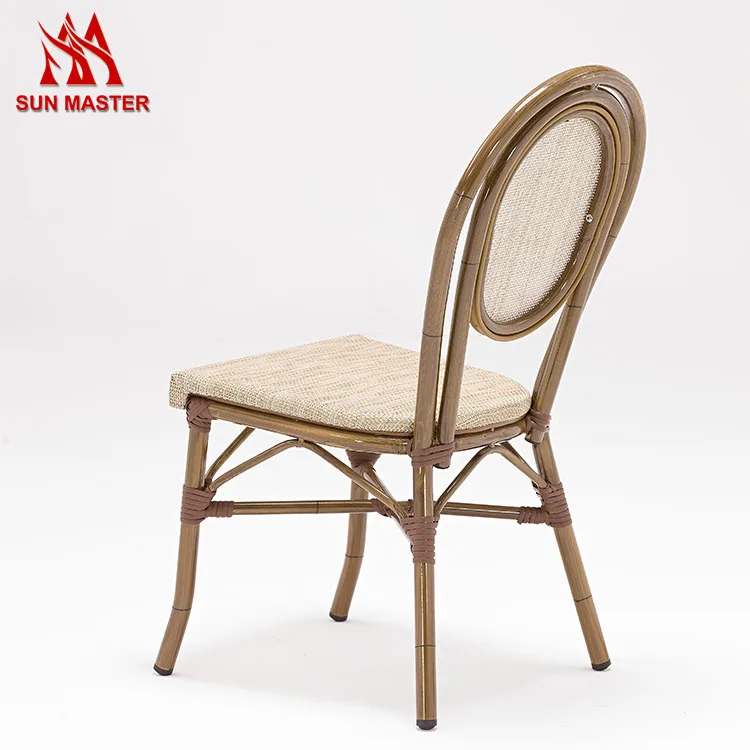 Luxury Modern Design All Weather Metal Frame Outdoor Wicker Garden Ratta furniture Chair