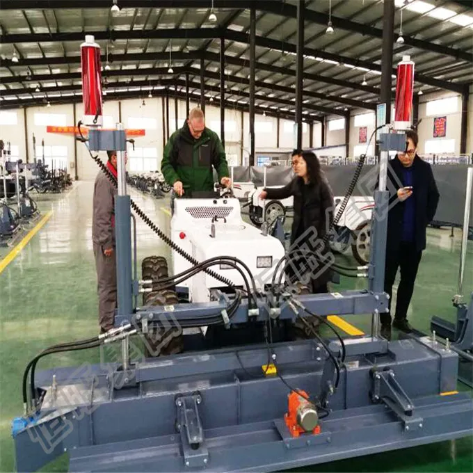 Boom type concrete laser screed for sale