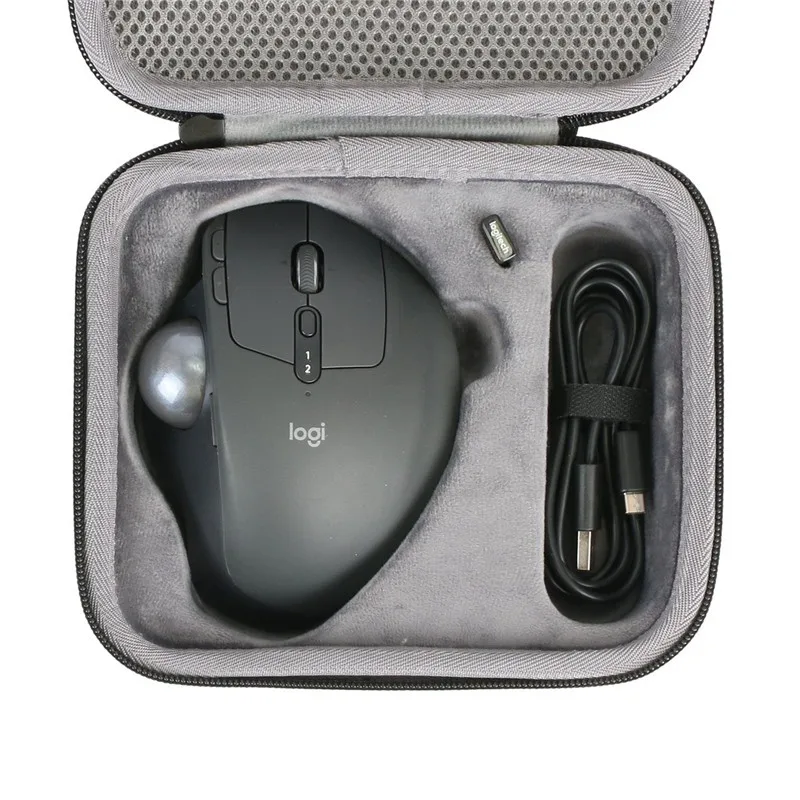Hard Travel Case For Logitech Mx Ergo Advanced Wireless Trackball Mouse 