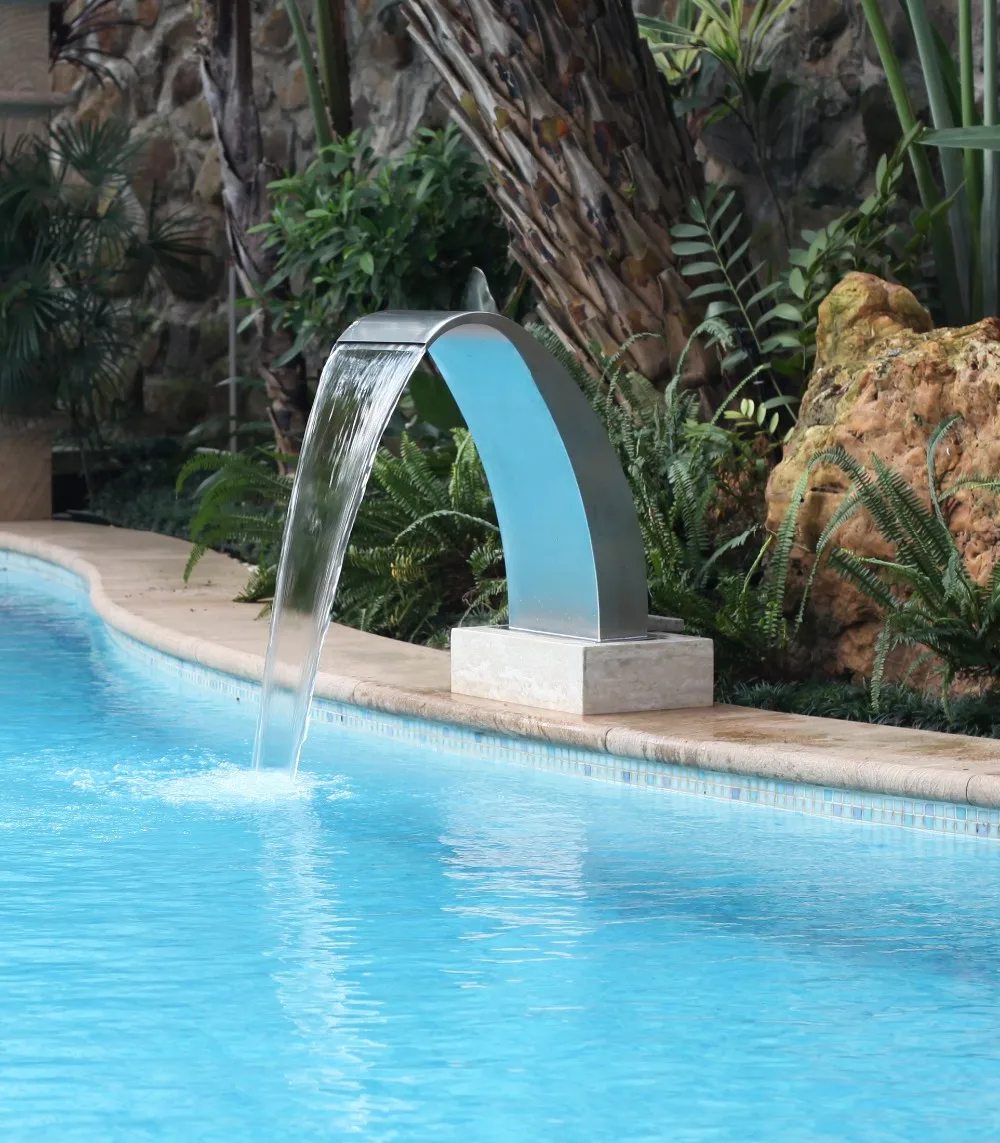 swimming pool fountain spouts