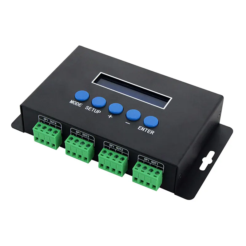 BC-204 Addressable dmx multi channel computer controlled artnet ws2812 matrix rgb led controller