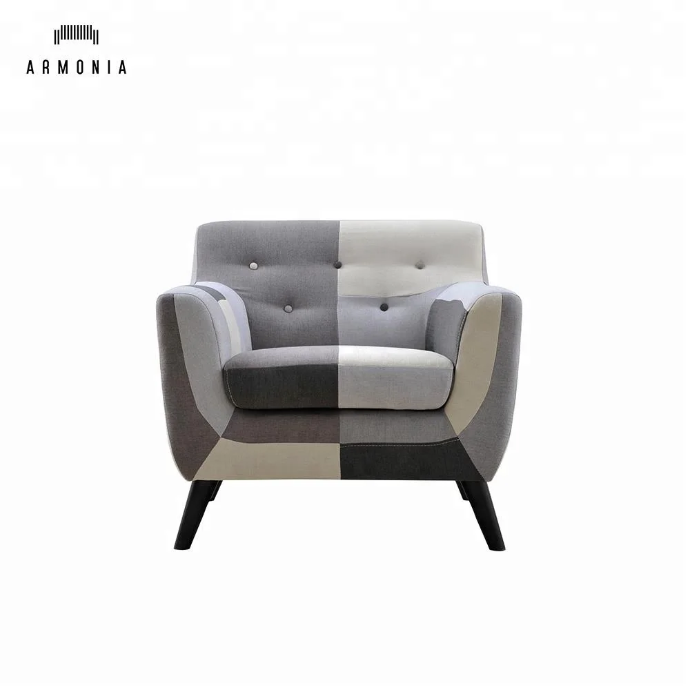 One Seater Armrest Single Fabric Sofa Chair One Person Sofa Buy