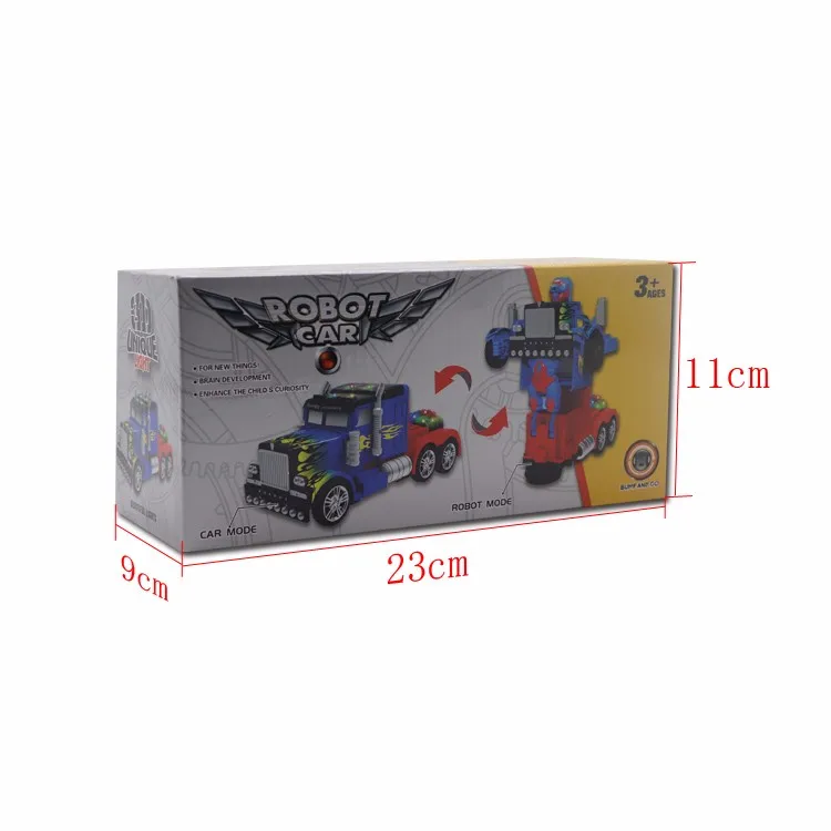 Hot Sale Deformation Robot Cars Remote Control Toys for Kids Music Toy Transformed Robot Rc Car