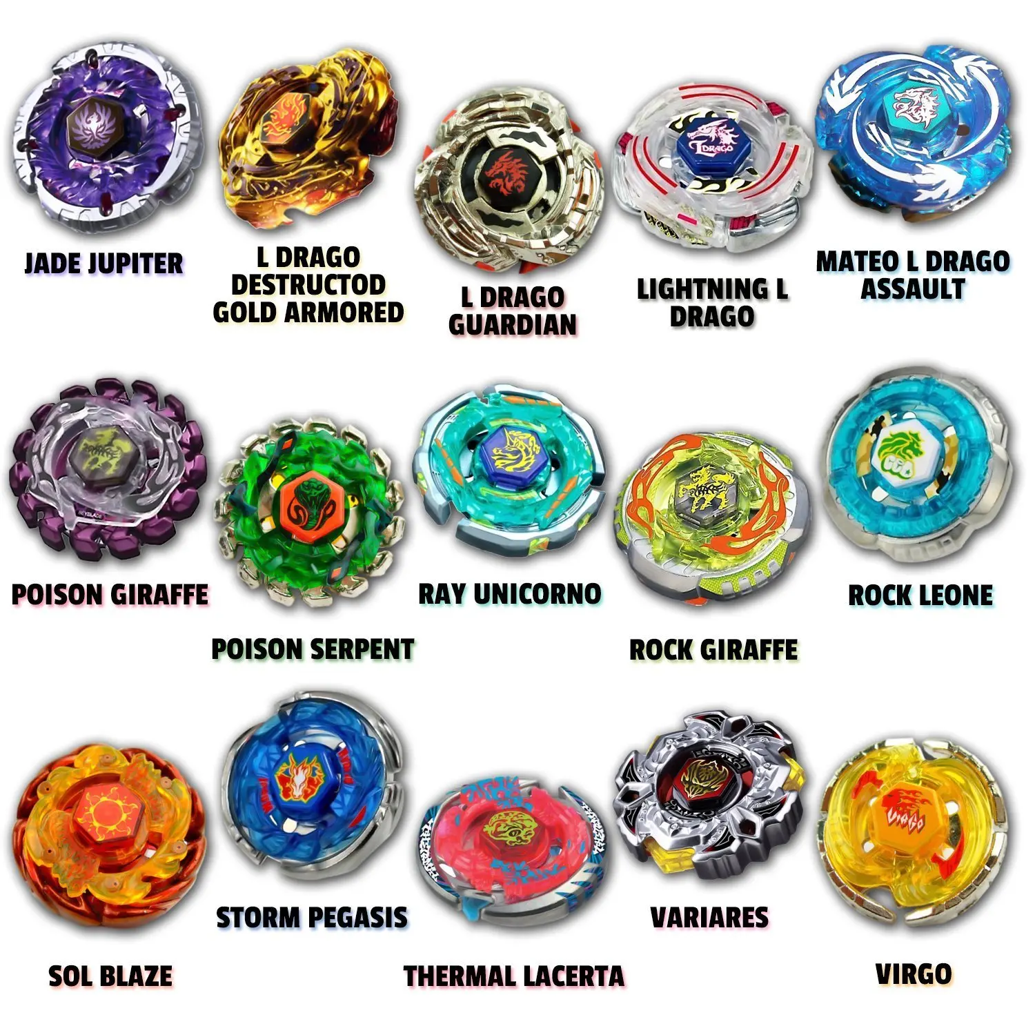 green beyblades