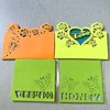 Customized Sticky notes with hollow out design