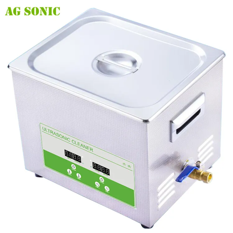 10l 40khz Medical Ultrasonic Cleaner For Pipe / Glass Container ...