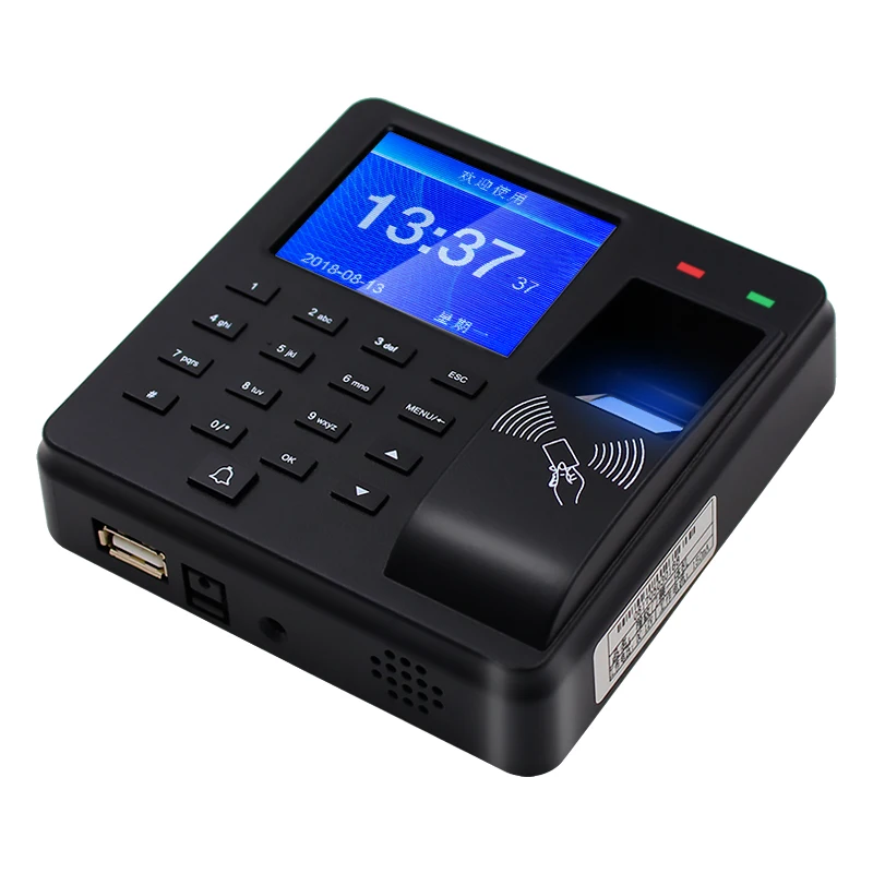 Id Card Fingerprint Biometric Access Control Device Time Attendance