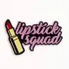 China Iron On Patches for Jackets Pink Lipstick Squad. Large Sew On Denim Patches