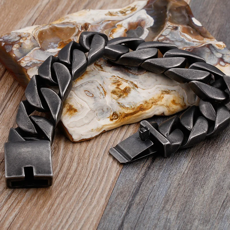 KALEN Steel 220*20mm Bracelets Matte Jewelry