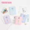 Portugal 2018 promotional gift office kawaii stationery best quality water proof candy color kraft notebook with colored paper