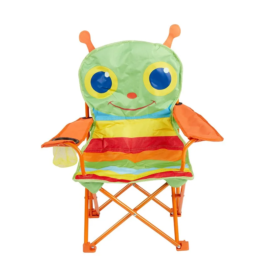 High Quality Portable Reclining Children Outdoor Plush Small Folding