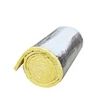 China factory buy glass wool 50mm glass wool doubl side aluminum foil fiber glass wool blanket