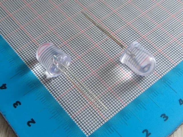 dip LED 10mm White Transparent 1w 20mA 3V Ultra Bright Round 10 mm LED Light Emitting Diode Lamp Water Clear Through Hole Bulb