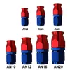 Universal AN Automotive FittingS Straight Fuel Swivel PTFE Oil Hose End Adapter