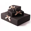 Fashion 350gsm Kraft Paper Gift Packaging Boxes 3Kinds of Size Packing Box For Shirts Sweaters Scarf Square Cookies Boxes