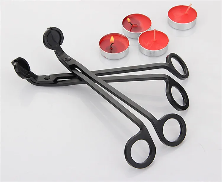 Black Round Head Candle Scissors Wick Trimmer For Bar Restaurant Buy