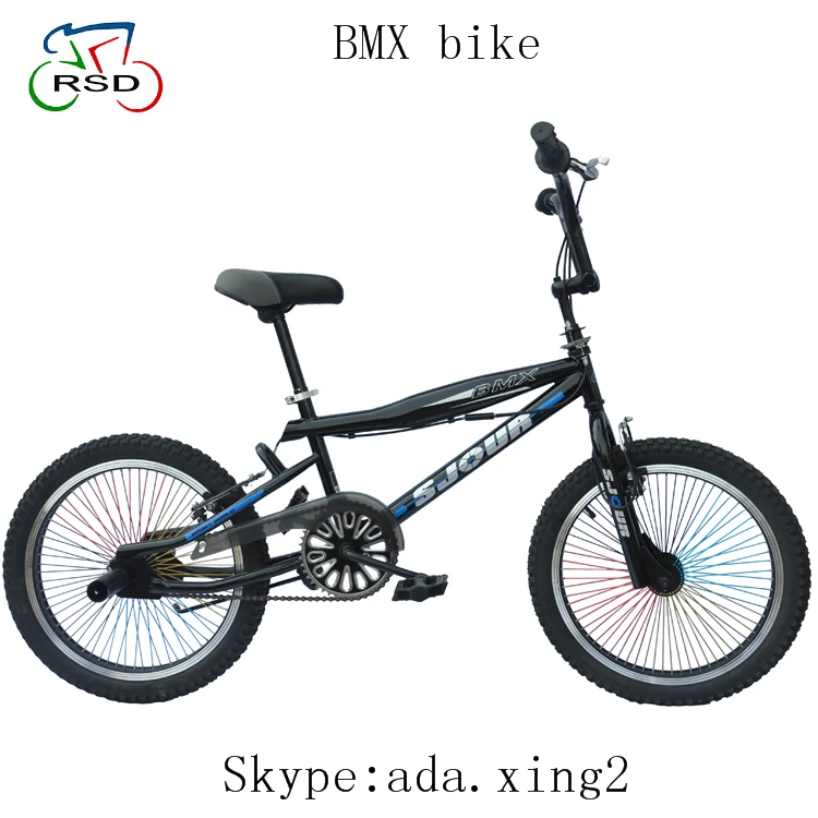 black and purple bmx bike
