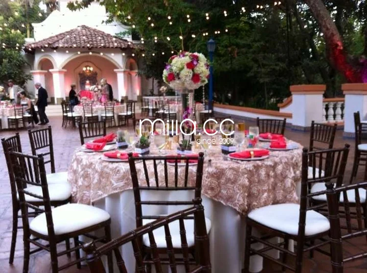 100 Chiavari Grandiose Rosette Chair Cap Wedding Reception Party Decorations 100 Chiavari Grandiose Rosette Chair Cap Wedding Reception Party Decorations