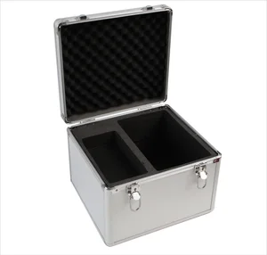 315*283*232mm aluminum toolbox with foam padding for medical supplies/jewelry box with logo-APC010