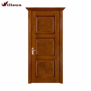 Modern Simple Design Single Flat Solid Teak Ply Wood Front Main Door Buy Teak Interior Doors Solid Entrance Doors Plywood Main Door Product On