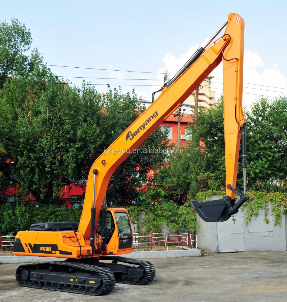 15m Long Boom Chain Hydraulic Excavator Jy623elb Supplier In China