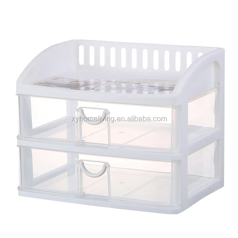 3 Tiers Clear Plastic Tabletop Storage Drawer Buy Tabletop Storage