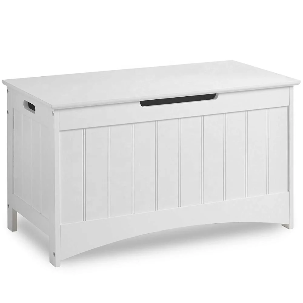 toy chest white wood
