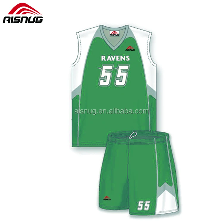 basketball jersey green color 