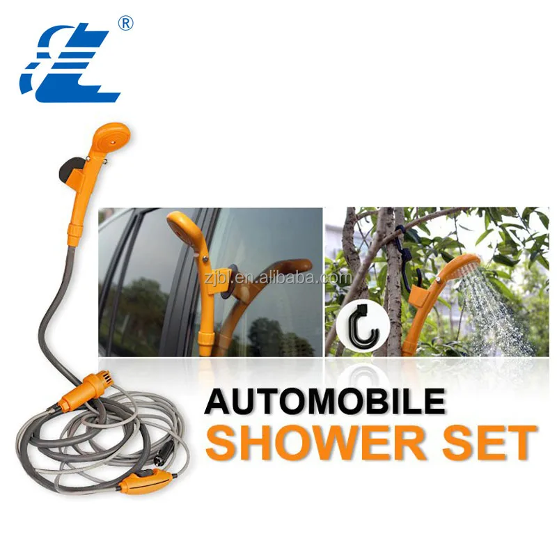 12v Dc Camp Shower Camping Car Picnic Fishing Hunting Boat Bike Accessories Kit Car Shower Set