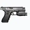 compact 100lumen light and green laser sight with weaver mount