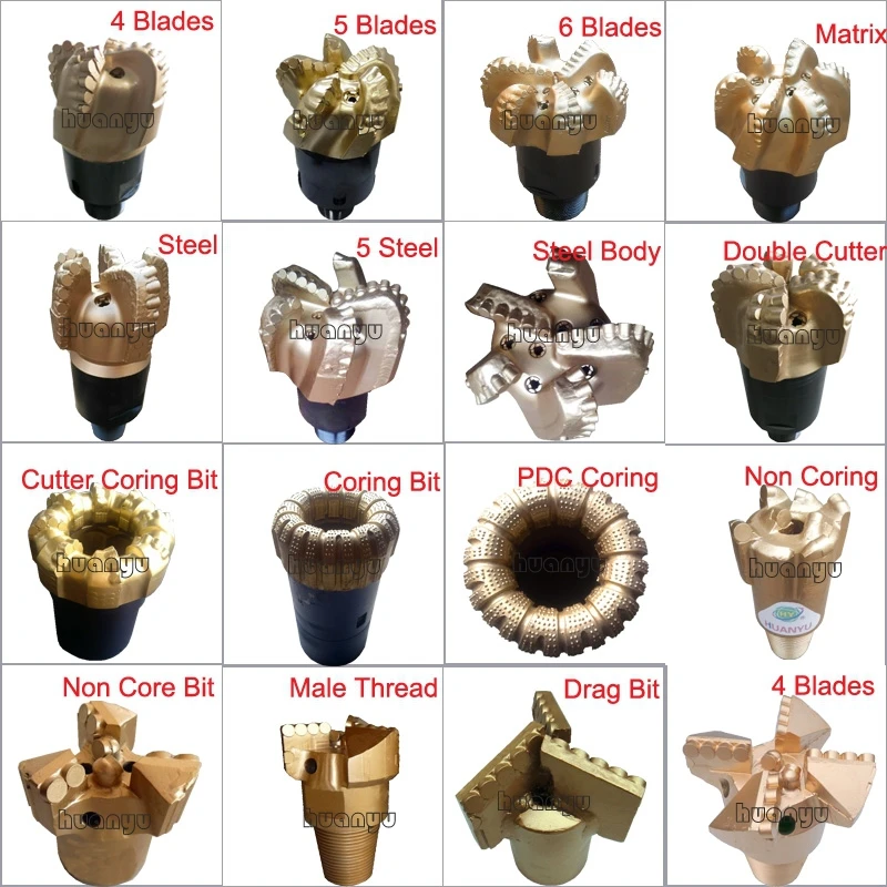 Api Pdc Drill Bits/matrix Pdc Drill Bit For Water/oilfield Drilling