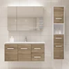 2018 latest fashion top design corner mirror cabinet bathroom At Wholesale Price