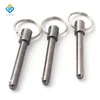 stainless steel O ring and L Hand quick release ball locking pin detent pin