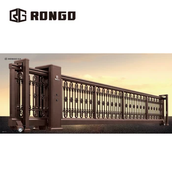 retractable fence gate