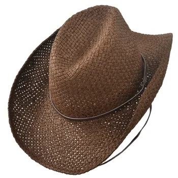 cowboy style straw hats