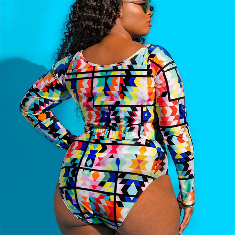 High Quality Sexy Girl Bikini Set Plus Size African Print Swimwear