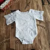 SEV.WEN Summer Baby Romper Bodysuit Lace Floral Ruffles Short Sleeve baby clothes girl