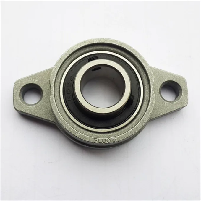 KFL003 17mm Shaft Mount Zinc-Aluminum Alloy Flange Pillow Block Bearing